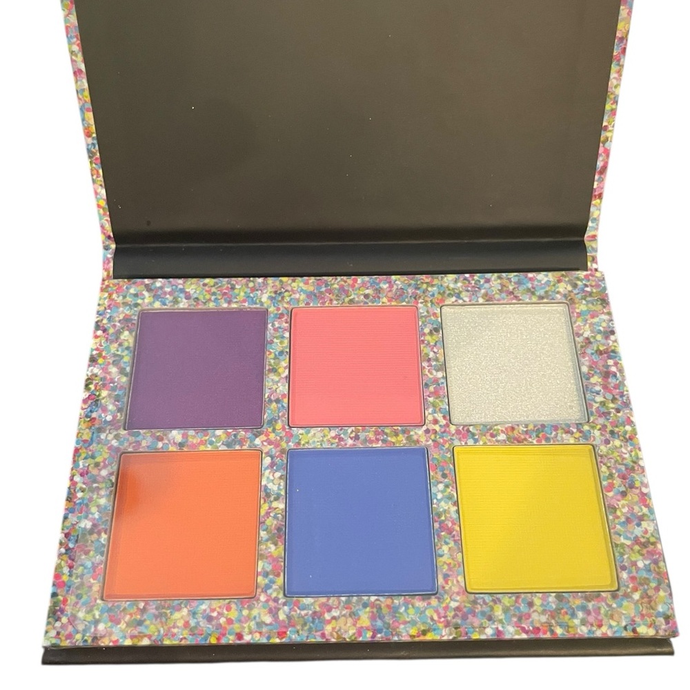 Make Up Revolution Boujee AF Mini Neon Eye Shadow Palette New In Box Vegan CF